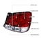 Spec-D Tuning 98-05 Lexus Gs300 LED Tail Lights Red, LT-GS30098RLED-TM LT-GS30098RLED-TM - alternate 4